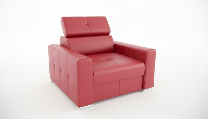 Sesselen Modern Lounge Club Wunnzëmmer Modern Textil Stoff Rout Kreativ Miwwelen