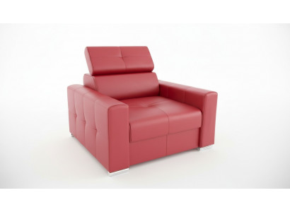 Sesselen Modern Lounge Club Wunnzëmmer Modern Textil Stoff Rout Kreativ Miwwelen