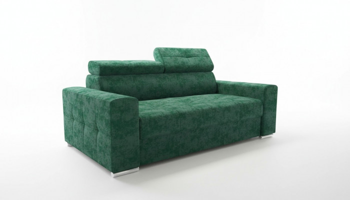 Couch Polster Stoff Lieder Sofa Design 2 Sëtzer Sofas Couchen Multifunktion Nei