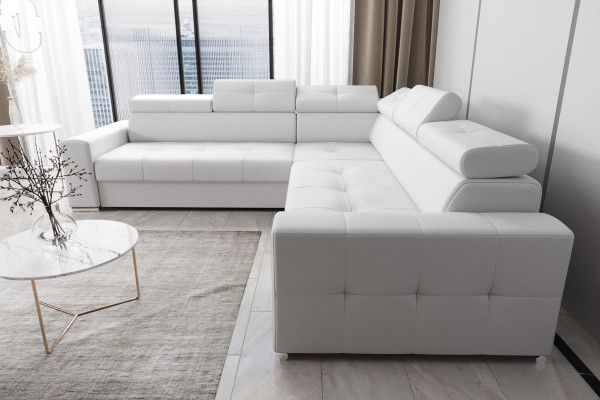 Wunnzëmmer Textil Lieder Luxus L Form Modern Eckcouch Plüsch Sofas Nei