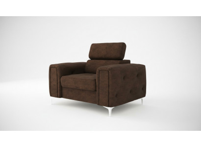 Sofa Stoff Canapéen Polster Textil Neien Chesterfield Fauteuil Tëlee Canapé 1 Sëtzplatz