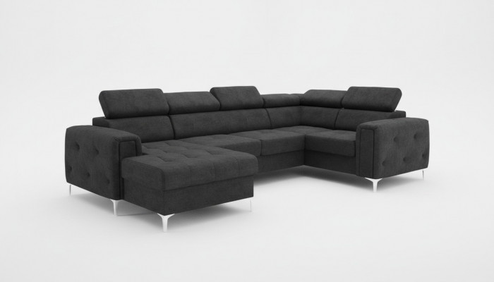 Wunnlandschaft Design Ecksofa Textil Couchen Sofas U Form Canapé Couch Polster Nei