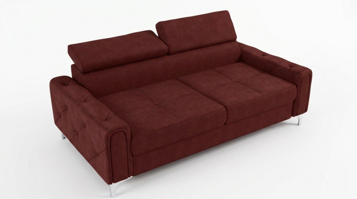 Design Couche Luxus Polster Miwwelen Sofa Couch Sëtz Lieder Textil Nei 186x100cm