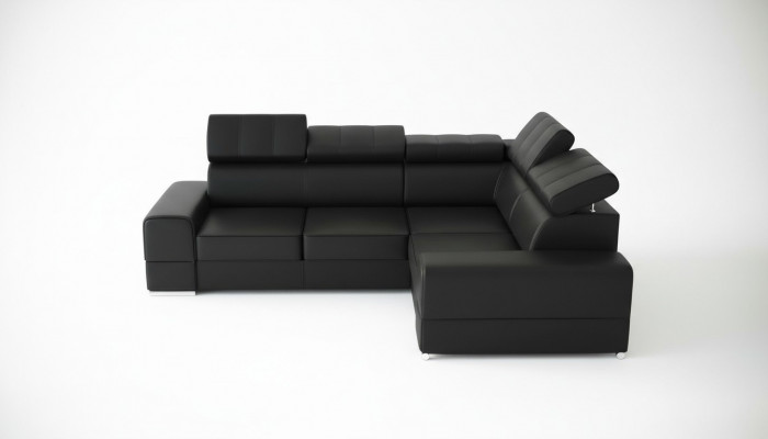 Ecksofa Couch Sofas Stoff Bett Funktioun Design L Form Modern Luxus Couchen Nei