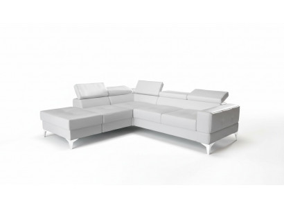 Eckcouch L-Form Couch Wunnlandschaft Polster Multifunktion Design Modern Textil
