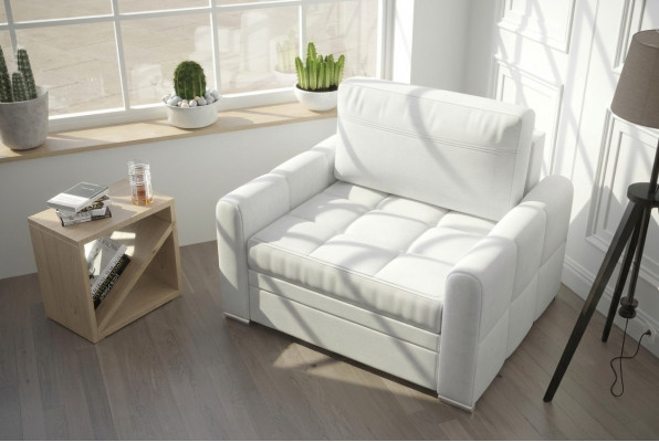 Luxus Fernseh Relax Chesterfield Club Fauteuil Lounge 1 Sëtz Stëff