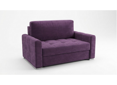 Fotell Relax Textil Lounge Club Polster Design Canapé Sofa Sëtz Luxus Violett Nei