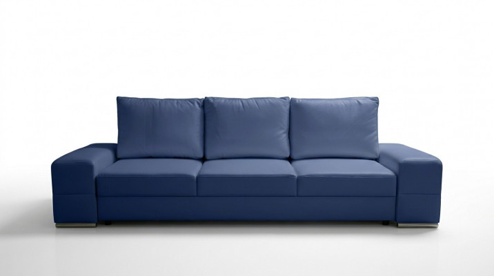 Couch Kënschtleoder Sofa Edelt Design Designer 3-Sëtzer Miwwelen Klassesch Miwwelen XXL