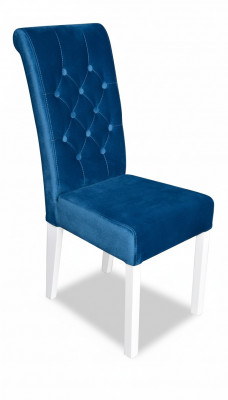 Modern Chesterfield Iesszëmmer Still 4x Still fir Iesszëmmer Stoff Iessgrupp Nei