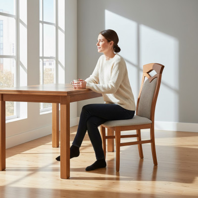 Stull Set Sessel Lehn Design Polster Stoff Textil Iess Wunn Zëmmer 4x Still Nei