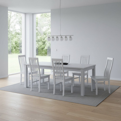 Designer Stoff Polster Stull Gastro Iesszëmmer Textil Set 6x Fotel Stull Kichen