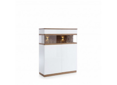Luxus Glasvitrine Holz Designer Schaf Vitrinne Regal Schief Miewelen.