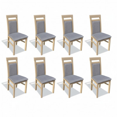 Garnitur Sesselen Luxus Nei 8x Stull Stull Polster Design Lounge Iess Sëtz Grupp