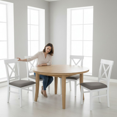 Garnitur Relaxsessel Nei 4x Stullen Stull Polster Design Veranda Kichen Sëtz Iesszëmmer