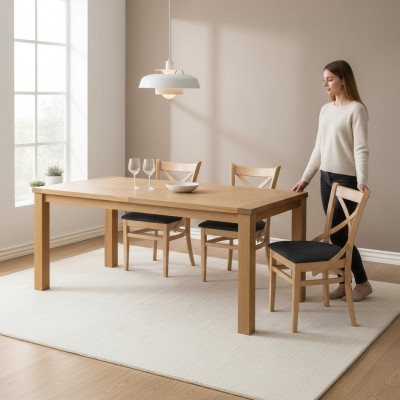 Design Stullset Grupp Polsterung Textil 4x Still Miwwelen Luxus Lehn Still Nei