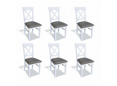 Polster Stull Set Grupp Stull Iessgrupp Garnitur 6xGruppen Textil Still Kichen