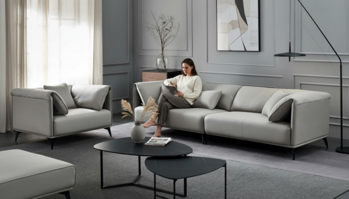 Wunnzëmmer Canapéën Couchë Polsterung 4-Sëtzer Gro Design XXL Grousst Sofa