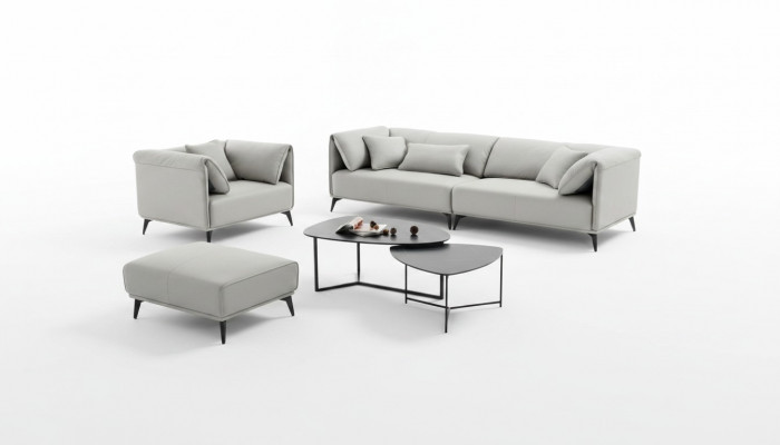 Wunnzëmmer Canapéën Couchë Polsterung 4-Sëtzer Gro Design XXL Grousst Sofa