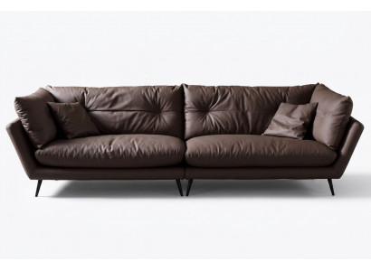 Modern 4-Sëtz Sofa Wunnzëmmer Miwwelen Véier-Sëtzer Couch Design Sofa