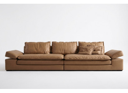 Sofaen 4 Sëtzer Textil Grouss Xxl Wunnzëmmer Lieder Nei Sofa Canapé Miwwelen