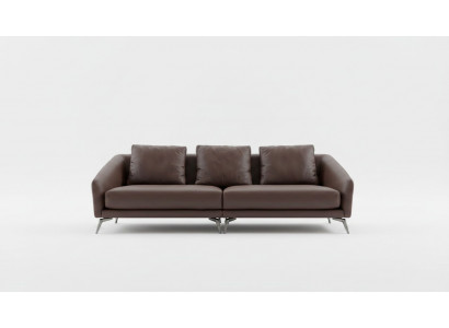 Modern 4er Sëtz Sofas Miwwelen Véier Sëtzer Wunnzëmmer Canapé Design Sofa