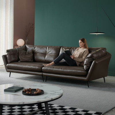 Wunnzëmmer Canapé Canapéë Polstere Sofae Neien Véiersëtzer Sofa 4-Sëtzer