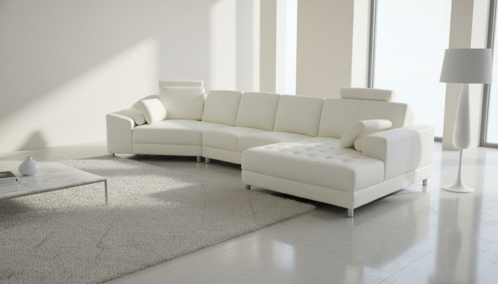 Design Ecksofa Lieder Couchen Sofas U-Form Sofa Couch Polster Neie Wunnlandschaft