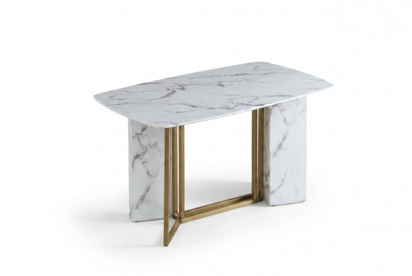 Luxusmiwwelen Marmortabellen 180x90cm Wunnzëmmer Hotel Iesszëmmer Dësch Designer Nei