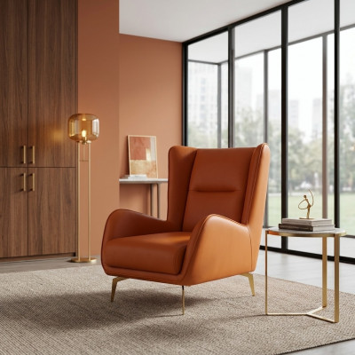 Luxus Fernseh Club Fauteuil Polster Sëtz Design Canapé Fauteuil Relax Lieder Lounge