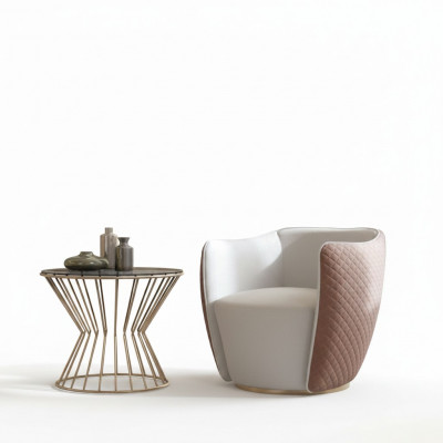 Moderne Sesselen Stoff Sofa Design Polstersofa Sesel Fernseh 1 Sëtzer