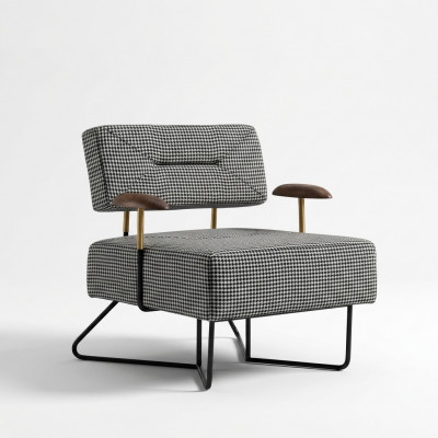Luxe Sëtz Relax Sessell Design Canapé Sofa Sëtzer Stoff Lounge Club