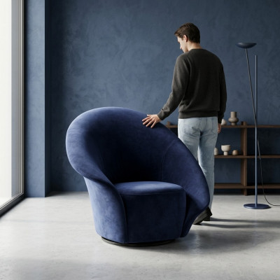 Luxus Fernsehkub Këssen Sëtz Still Design Canapé Sofa Relax Stoff