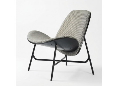 Miwwelen Designer Fernsee Canapé Stull Still Gepolstert Sitz Lounge Fauteuil