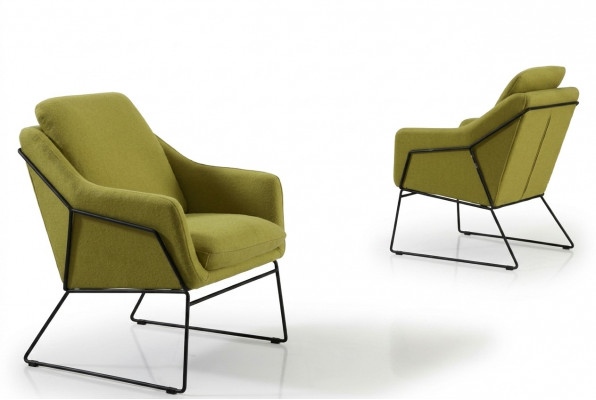 Designer Lehnstull Polstersofa 1 Sëtzer Modern Nei Fernseh Still