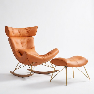 Still Metall Design Polster Lounge Club Stull Sëtz Zëmmer Schwongstull