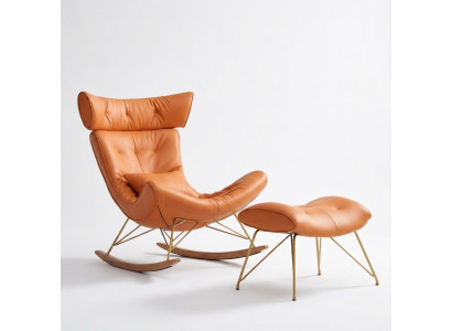 Still Metall Design Polster Lounge Club Stull Sëtz Zëmmer Schwongstull