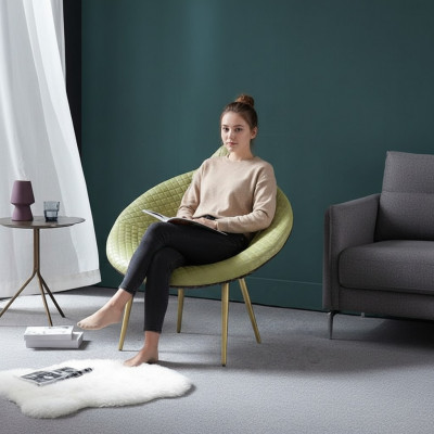 Sesselen Fernseh Couch Sofa 1-Sëtzer Couchen Polster Wunnzëmmer Sofas