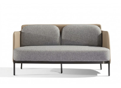 Klassesche Stil 2-Sëtzer Sofa Miwwelen gepolstert Textil Sofas Sofas Luxus Modern