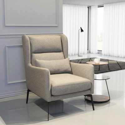 Still Sëtz Këssen Fernseh Lieder Textil Holz Stoff Design Lounge Club Relax