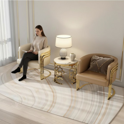 Club Lounge Design Sëtz Still Polster Canapé 1 Plaz Büro Neien