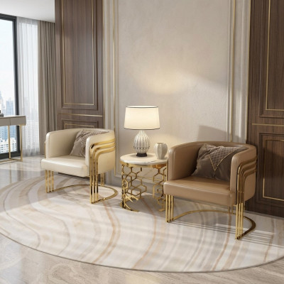 Club Lounge Design Sëtz Still Polster Canapé 1 Plaz Büro Neien