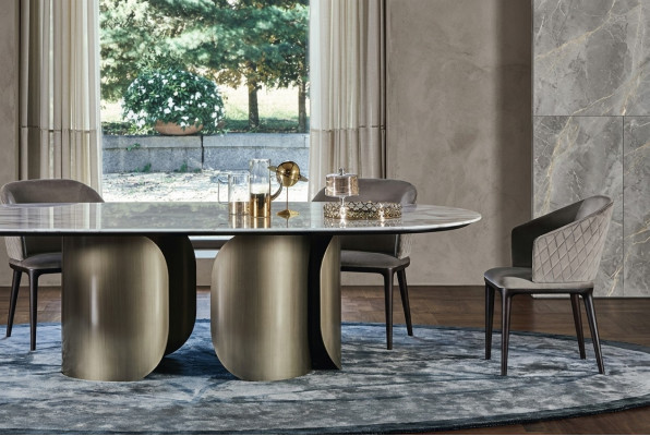 Dësch Stee Kichen Modernen Iessdësch Dësch Iesszëmmer Luxus Miwwelen Design Nei