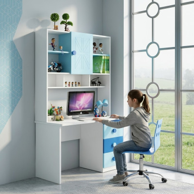 Schreifdëscher Kannerzëmmer 120cm Design Schreifdësch Luxus Zëmmer Miwwel Dësch