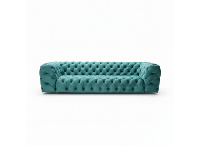 Chesterfield Italienesch Miwwelen Sofa 4 Sëtzer Luxus Design Couch Sofa Luxus Nei