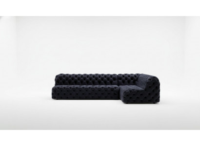 Wohnlandschaft Sofa Eckdesign Eck Ecksofa L-Form Modern Sofae Stoffsofa Canapé