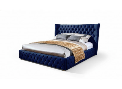 Betten Chesterfield Desi180x200gn Duebelbett Miwwelen Gepolstert Textil Blo Bett Nei
