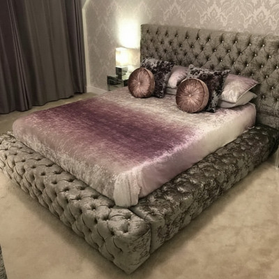 Chesterfield Duebelbett Miwwel 180x200 Polster Textil Better Luxus Design Kader