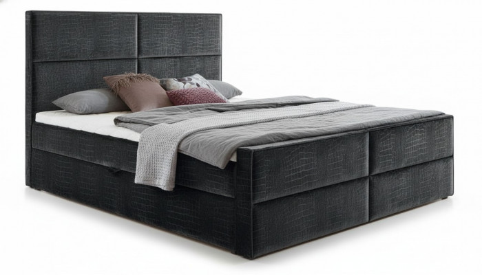 Boxspringbett Liederbett 200x200cm Hotel Duebelbett Luxusbetter Modern Neit