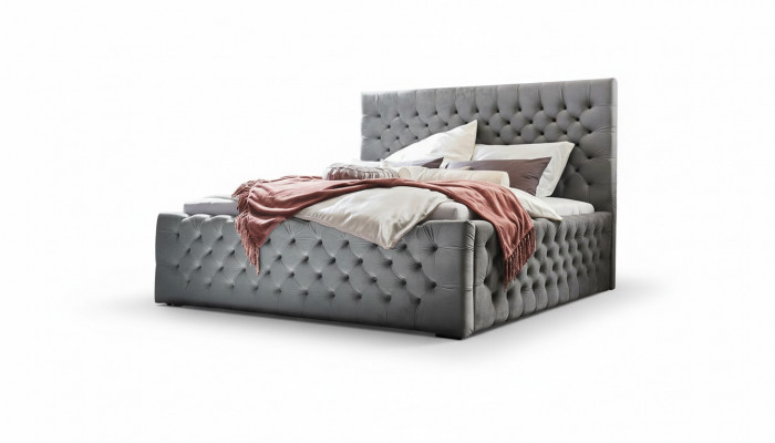 Schlofzëmmer Hotel Bettgestell 180x200cm Nei Modern Bett Design