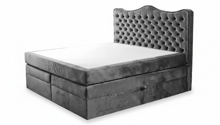 Boxspringbett Better Polster Bett Hotel Lieder Textil Stoff 180x200cm Samt Miwwelen